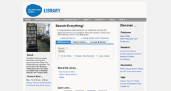 Desktop Screenshot of library.sandiegozoo.org